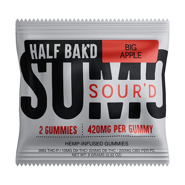 Half Bak’d SOUR Sumo Gummies 420 mg | 2pc - Image 5