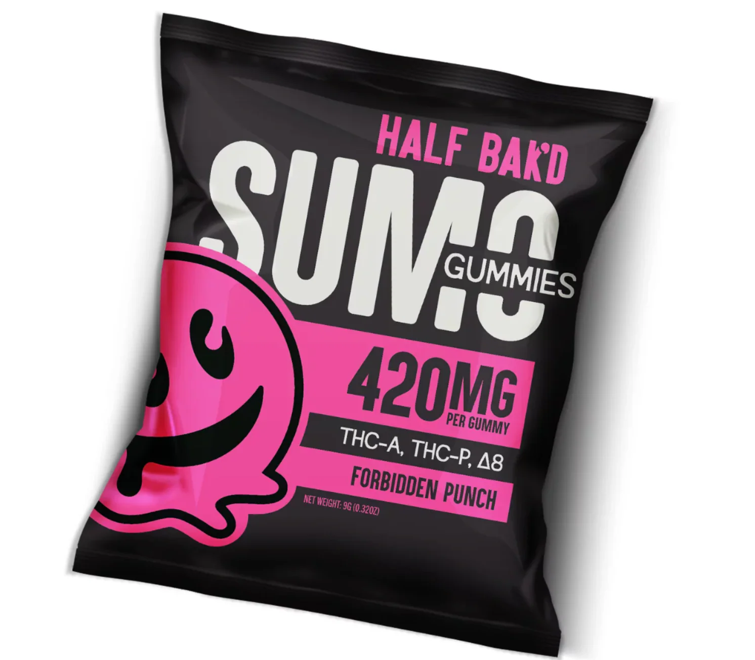Half Bak’d Sumo Gummies 420mg | 2pc - Image 4