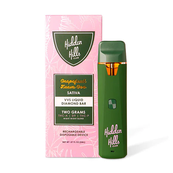 Hills T-HC(A) VVS Liquid Diamond Disposable Vape | 2g - Image 3