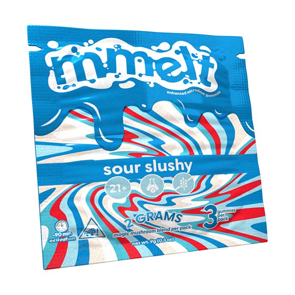 Mmelt Mushrom Gummies by Cali Extrax | 3 Count - Image 3