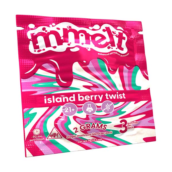 Mmelt Mushrom Gummies by Cali Extrax | 3 Count - Image 5