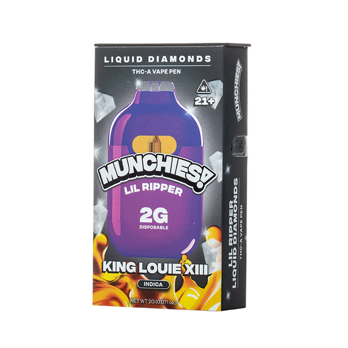 2G Munchies Lil Ripper TH(C)A Liquid Diamonds Disposable - Image 4