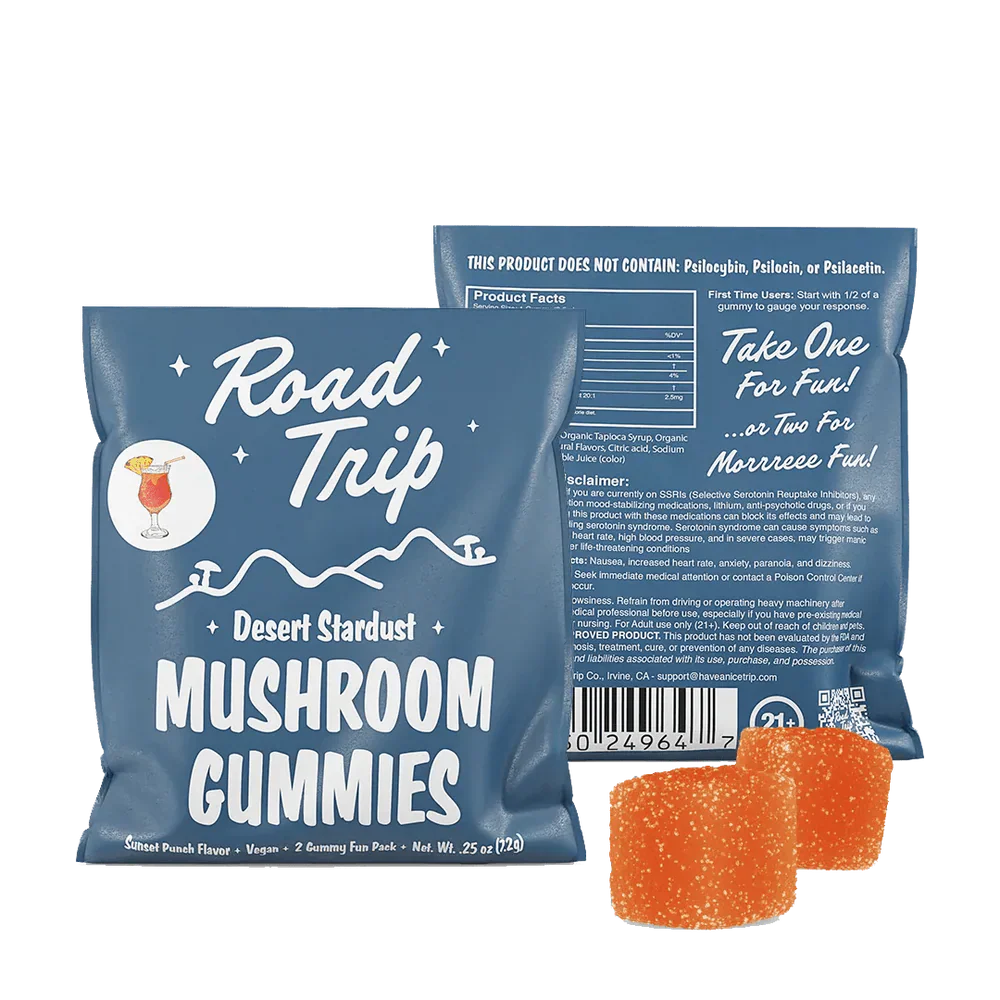 Road Trip Mushrom Gummies 2 Pack - Image 4